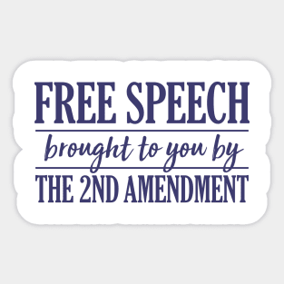 Free Speech Sticker